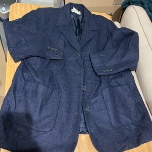 🖤 White Stag Woman Navy Wool Blazer – 20W 🖤